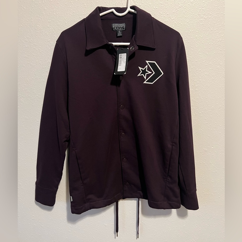 Men’s Converse Placket Jacket/Heavy Weight Knit